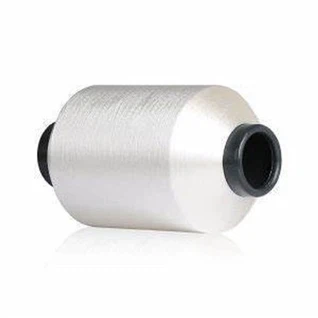 100d Dawb rau khau Upper Polyester Kub Melt Xov Paj